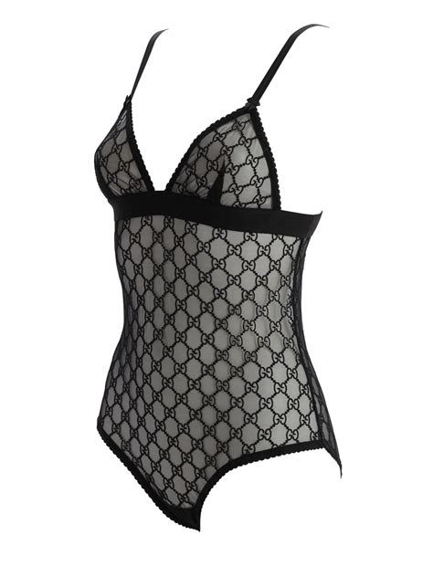 gucci womens lingerie|gucci bodysuit for women.